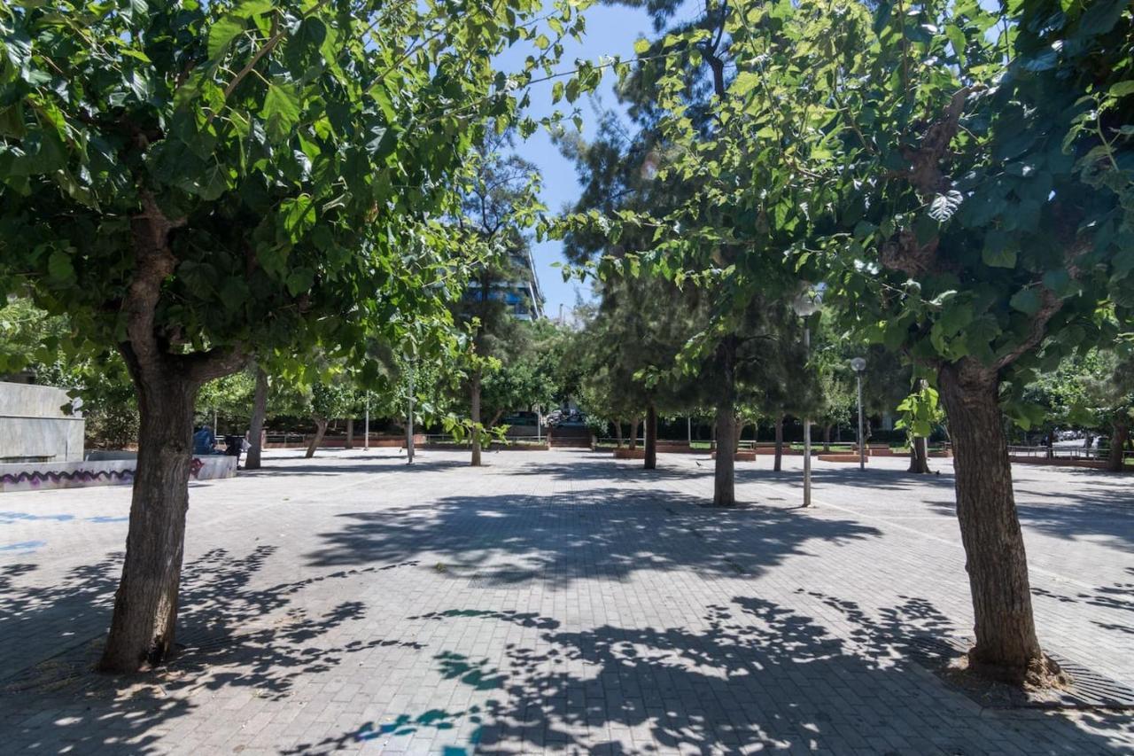 Spacious Two Bedroom Apartment In Central Location Athens Luaran gambar