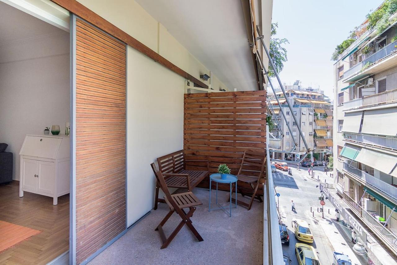 Spacious Two Bedroom Apartment In Central Location Athens Luaran gambar