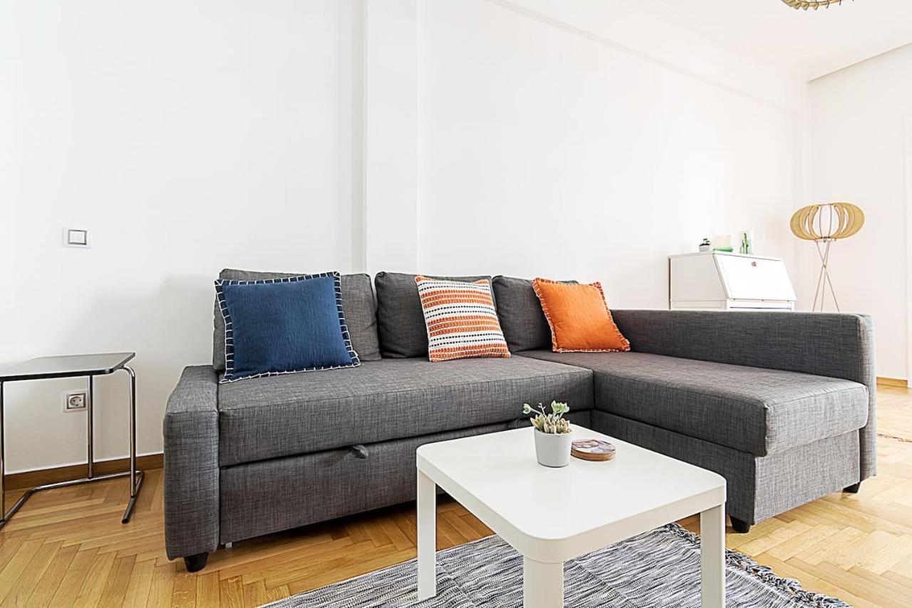 Spacious Two Bedroom Apartment In Central Location Athens Luaran gambar